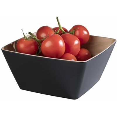 GGM Gastro (6 Stück) Schale - FRIDA - Melamin - 3,5 Liter - eckig - Schwarz GGM Gastro (6 Stück) Schale - FRIDA - Melamin - 3,5 Liter - eckig - Schwarz