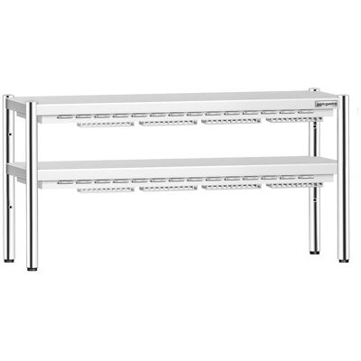GGM Gastro Wärmebrücke mit Keramikstrahler - 1600x370mm - 1,4 kW - 2 beheizte Etagen GGM Gastro Wärmebrücke mit Keramikstrahler - 1600x370mm - 1,4 kW - 2 beheizte Etagen