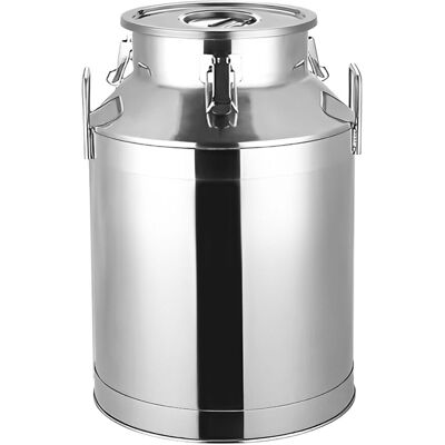 GGM Gastro Milchkanne mit Deckel - Edelstahl - 25 Liter GGM Gastro Milchkanne mit Deckel - Edelstahl - 25 Liter