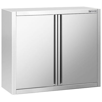 GGM Gastro Edelstahl Wandhängeschrank PREMIUM - 800x400mm - mit Flügeltür - 800mm hoch GGM Gastro Edelstahl Wandhängeschrank PREMIUM - 800x400mm - mit Flügeltür - 800mm hoch