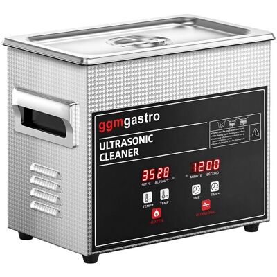GGM Gastro Ultraschallreiniger - 3,2 Liter - 120 Watt Ultraschallleistung GGM Gastro Ultraschallreiniger - 3,2 Liter - 120 Watt Ultraschallleistung
