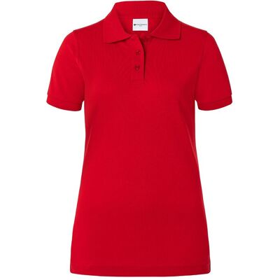 (6 stuks) KARLOWSKY Dames Werkkleding Poloshirt Basic - Rood - maat: M (6 stuks) KARLOWSKY Dames Werkkleding Poloshirt Basic - Rood - maat: M