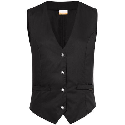 (6 stuks) KARLOWSKY Dames Gilet Lena - Zwart - Maat: 40 Zwart (6 stuks) KARLOWSKY Dames Gilet Lena - Zwart - Maat: 40 Zwart