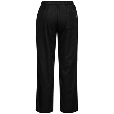 GGM Gastro (5 Stück) Damen Kochhose Basic - Schwarz - Größe: XXL Zwart GGM Gastro (5 Stück) Damen Kochhose Basic - Schwarz - Größe: XXL Zwart
