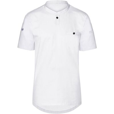 (6 stuks) KARLOWSKY Korte Mouw Heren Werkshirt Performance - Wit - maat: M (6 stuks) KARLOWSKY Korte Mouw Heren Werkshirt Performance - Wit - maat: M
