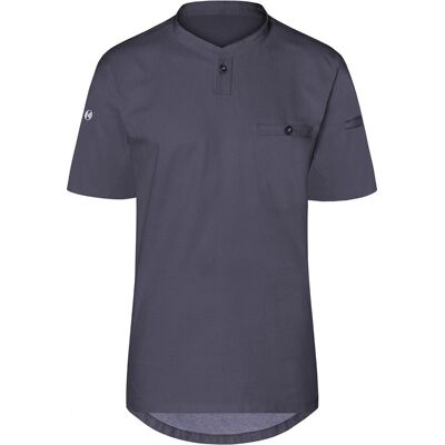 (6 stuks) KARLOWSKY Korte Mouw Heren Werkshirt Performance - Antraciet - maat: L Grijs (6 stuks) KARLOWSKY Korte Mouw Heren Werkshirt Performance - Antraciet - maat: L Grijs