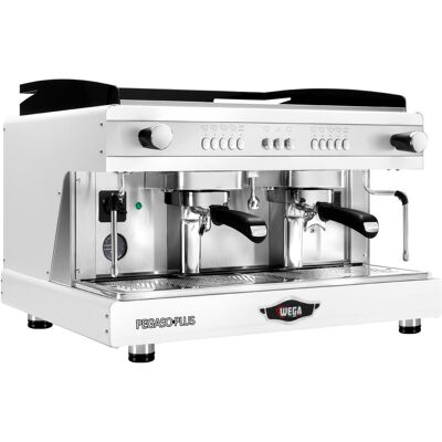 WEGA Pegaso Plus Espressomachine / Pistonmachine - 2 groepen - met melkopschuimer & heet water WEGA Pegaso Plus Espressomachine / Pistonmachine - 2 groepen - met melkopschuimer & heet water