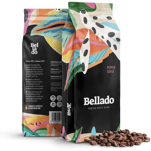 GGM Gastro BELLADO Koffiebonen "Pepper Coast" - none