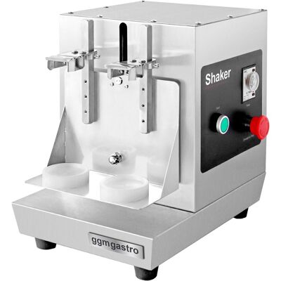 GGM Gastro Elektrischer Milch-, Cocktail- & Bubble Tea Shaker - doppelt - 40 Watt - 240 U/min - Edelstahl GGM Gastro Elektrischer Milch-, Cocktail- & Bubble Tea Shaker - doppelt - 40 Watt - 240 U/min - Edelstahl