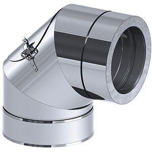 iSi T-stuk - 90° - met inspectieluik - in RVS - Ø 300mm Zilver iSi T-stuk - 90° - met inspectieluik - in RVS - Ø 300mm Zilver