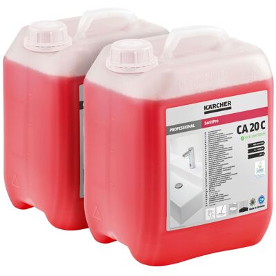 (2 stuks) Kärcher SanitPro onderhoudsreiniger CA 20 C eco!perform - 5 liter (2 stuks) Kärcher SanitPro onderhoudsreiniger CA 20 C eco!perform - 5 liter