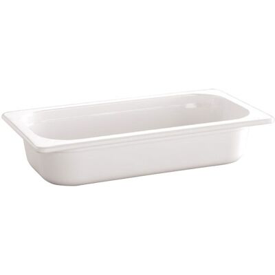 GGM Gastro (6 Stück) Melamin-Behälter GN 1/3 - ECOLINE - 2,7 Liter - Höhe: 100mm GGM Gastro (6 Stück) Melamin-Behälter GN 1/3 - ECOLINE - 2,7 Liter - Höhe: 100mm