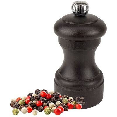 (6 stuks) PEUGEOT BISTRO - Pepermolen - Hout - Chocolade - Hoogte: 100mm (6 stuks) PEUGEOT BISTRO - Pepermolen - Hout - Chocolade - Hoogte: 100mm