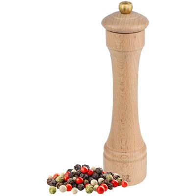 (6 stuks) PEUGEOT HOSTELLERIE - Pepermolen - Hout - Natuurlijk - Hoogte: 220mm (6 stuks) PEUGEOT HOSTELLERIE - Pepermolen - Hout - Natuurlijk - Hoogte: 220mm