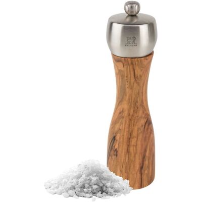 (6 stuks) PEUGEOT FIDJI - Zoutmolen - Olijfhout - Natuurlijk - Hoogte: 200mm (6 stuks) PEUGEOT FIDJI - Zoutmolen - Olijfhout - Natuurlijk - Hoogte: 200mm