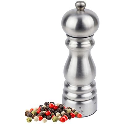 (6 stuks) PEUGEOT PARIS CHEF - Pepermolen - u'Select - Roestvrij staal - Hoogte: 180mm (6 stuks) PEUGEOT PARIS CHEF - Pepermolen - u'Select - Roestvrij staal - Hoogte: 180mm