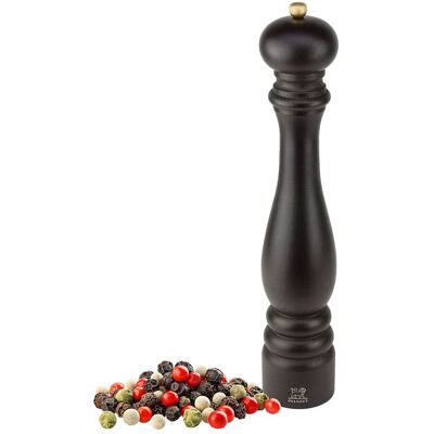 (3 stuks) PEUGEOT PARIS - Pepermolen - Hout chocolade - Hoogte: 400mm (3 stuks) PEUGEOT PARIS - Pepermolen - Hout chocolade - Hoogte: 400mm