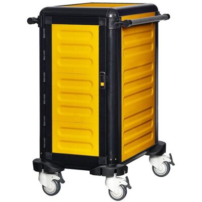 GGM Gastro Thermowagen - Neutral - 14x GN 1/1 Zwart / Geel GGM Gastro Thermowagen - Neutral - 14x GN 1/1 Zwart / Geel