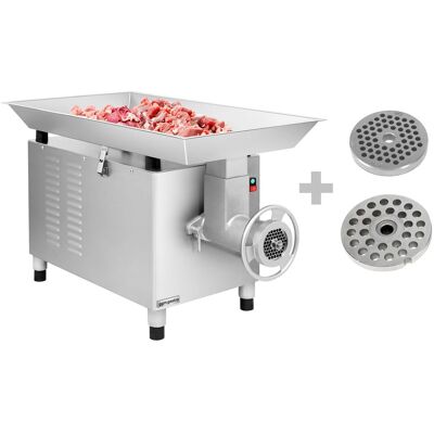 GGM Gastro Professionele gehaktmolen - 1500kg/h - 2,2kW zilver GGM Gastro Professionele gehaktmolen - 1500kg/h - 2,2kW zilver