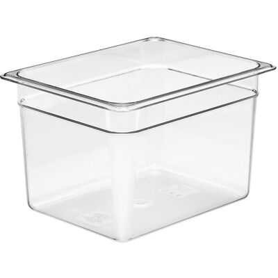 (6 stuks) CAMBRO Camview® - Copolymeer Gastronormbak 1/2 - Helder - Hoogte: 200mm - BPA-Vrij (6 stuks) CAMBRO Camview® - Copolymeer Gastronormbak 1/2 - Helder - Hoogte: 200mm - BPA-Vrij