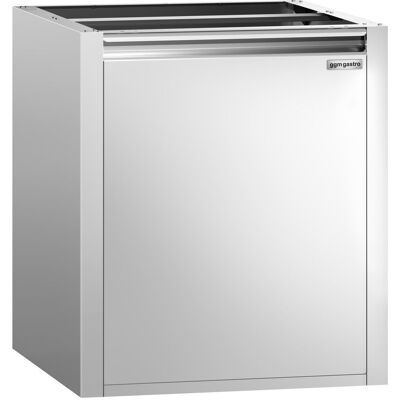 GGM Gastro Afvalbak - gesloten - 400x560x585mm - RVS zilver GGM Gastro Afvalbak - gesloten - 400x560x585mm - RVS zilver