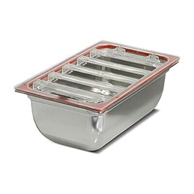 GGM Gastro (5 Stück) Vakuumier-Behälter GN 1/1 - inkl. Deckel Zilver / Koper GGM Gastro (5 Stück) Vakuumier-Behälter GN 1/1 - inkl. Deckel Zilver / Koper