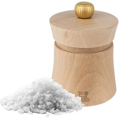 (6 stuks) PEUGEOT BAYA - Zoutmolen - Hout - Natuurlijk - Hoogte: 80mm (6 stuks) PEUGEOT BAYA - Zoutmolen - Hout - Natuurlijk - Hoogte: 80mm