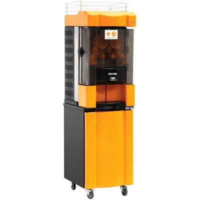 GGM Gastro Automatische Orangenpresse - 18 kg - Orange - inkl. Untergestell Zwart / Oranje GGM Gastro Automatische Orangenpresse - 18 kg - Orange - inkl. Untergestell Zwart / Oranje