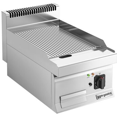 GGM Gastro - Elektrische kookplaat - 4,5 kW - Gelakt zilver 700 GGM Gastro - Elektrische kookplaat - 4,5 kW - Gelakt zilver 700