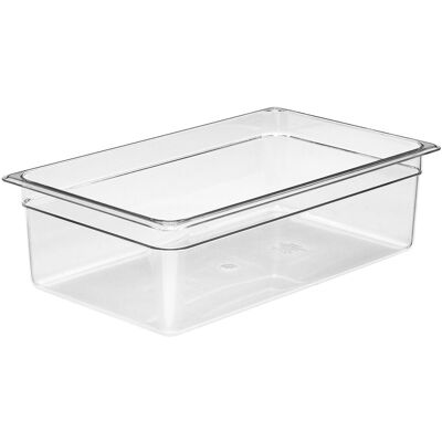 (6 stuks) CAMBRO Camview® - Copolymeer Gastronormbak 1/1 - Helder - Hoogte: 150mm - BPA-Vrij (6 stuks) CAMBRO Camview® - Copolymeer Gastronormbak 1/1 - Helder - Hoogte: 150mm - BPA-Vrij