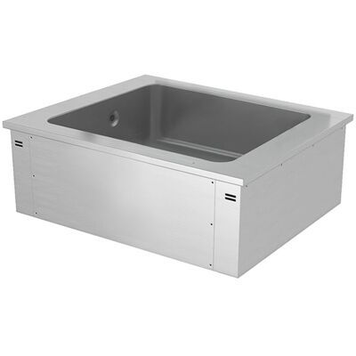 GGM Gastro Einbau Eiswanne - 800mm - 2x GN 1/1 - 90 Liter Zilver GGM Gastro Einbau Eiswanne - 800mm - 2x GN 1/1 - 90 Liter Zilver