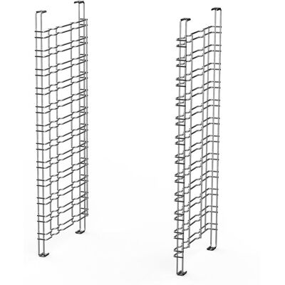 GGM Gastro Halterung für 12x GN 1/1 Zilver GGM Gastro Halterung für 12x GN 1/1 Zilver