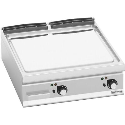 GGM Gastro Elektrische bakplaat - 13,2kW - Glad zilver GGM Gastro Elektrische bakplaat - 13,2kW - Glad zilver