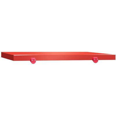 GGM Gastro Schneideplatte für Arbeitstisch - 600x700mm - HACCP-Konform - Rot Rood GGM Gastro Schneideplatte für Arbeitstisch - 600x700mm - HACCP-Konform - Rot Rood