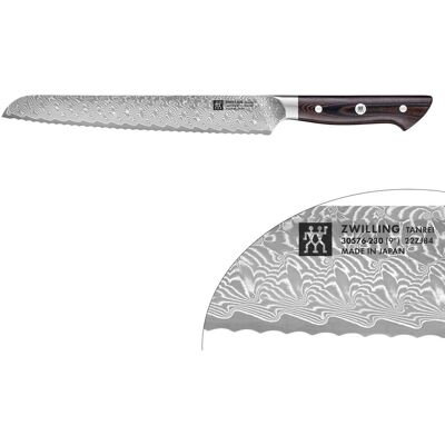 ZWILLING TANREI - Broodmes - met gekartelde rand - Mes: 230mm ZWILLING TANREI - Broodmes - met gekartelde rand - Mes: 230mm