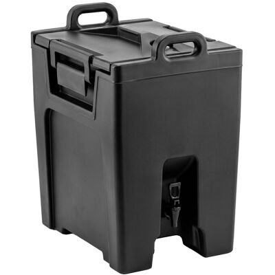 GGM Gastro Geïsoleerde drankdispenser - 40L - met handgrepen - zwart zwart GGM Gastro Geïsoleerde drankdispenser - 40L - met handgrepen - zwart zwart