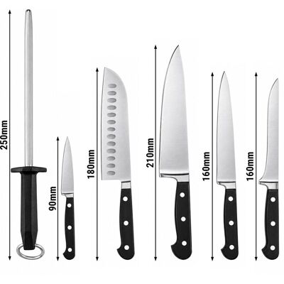 GGM Gastro Messenset - met draagtas - RVS zilver GGM Gastro Messenset - met draagtas - RVS zilver