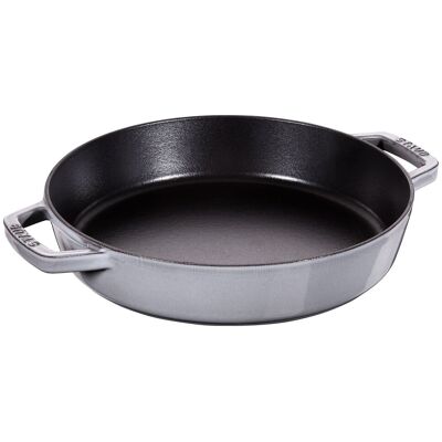 STAUB PANS - Koekenpan - Ø 260mm - Gietijzer - Grafietgrijs STAUB PANS - Koekenpan - Ø 260mm - Gietijzer - Grafietgrijs