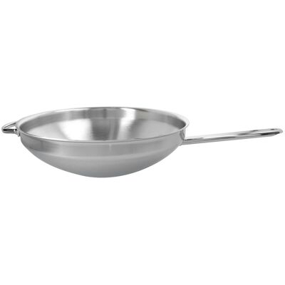 DEMEYERE APOLLO 7 - Wok met vlakke bodem - Ø 320mm - RVS DEMEYERE APOLLO 7 - Wok met vlakke bodem - Ø 320mm - RVS