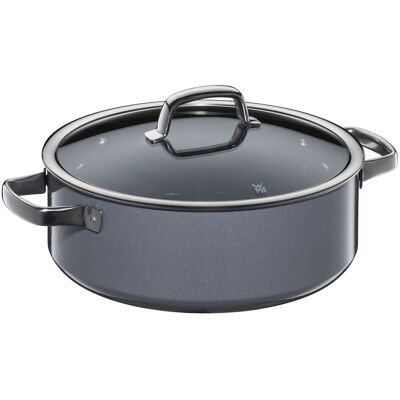 WMF Fusiontec Mineral - Braadpan - Ø 280mm - inclusief glazen deksel - Platina WMF Fusiontec Mineral - Braadpan - Ø 280mm - inclusief glazen deksel - Platina