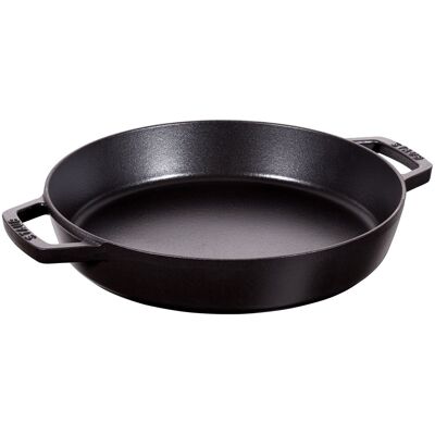 STAUB PANS - Paellapan - Ø 340mm - Gietijzer - Zwart STAUB PANS - Paellapan - Ø 340mm - Gietijzer - Zwart