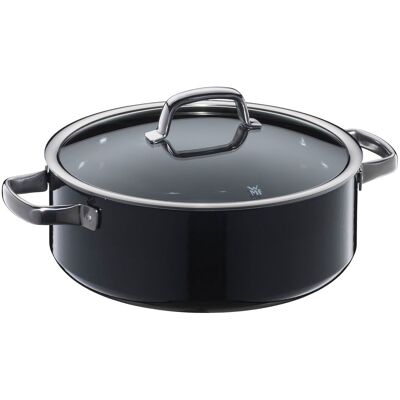 WMF Fusiontec Mineral - Braadpan - Ø 280mm - inclusief glazen deksel - Zwart WMF Fusiontec Mineral - Braadpan - Ø 280mm - inclusief glazen deksel - Zwart
