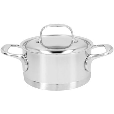 DEMEYERE ATLANTIS 7 - Kookpan met deksel - Ø 160mm - RVS DEMEYERE ATLANTIS 7 - Kookpan met deksel - Ø 160mm - RVS