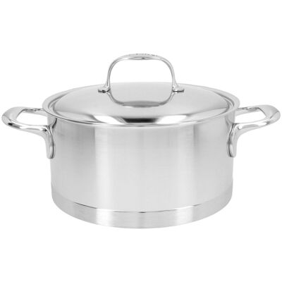 DEMEYERE ATLANTIS 7 - Kookpan met deksel - Ø 220mm - RVS DEMEYERE ATLANTIS 7 - Kookpan met deksel - Ø 220mm - RVS