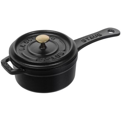 STAUB SPECIALITIES - Mini steelpan - Ø 100mm - Gietijzer - Zwart STAUB SPECIALITIES - Mini steelpan - Ø 100mm - Gietijzer - Zwart