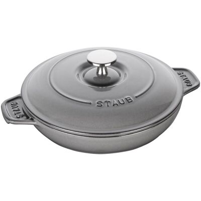 STAUB SPECIALITIES - Bakvorm met deksel - Ø 200mm - Gietijzer - Grafietgrijs STAUB SPECIALITIES - Bakvorm met deksel - Ø 200mm - Gietijzer - Grafietgrijs