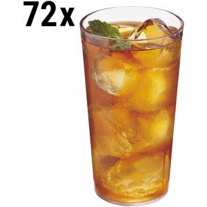 (72 stuks) CAMBRO Colorware - Drinkbeker - 373 ml - Structuur oppervlak - Transparant (72 stuks) CAMBRO Colorware - Drinkbeker - 373 ml - Structuur oppervlak - Transparant