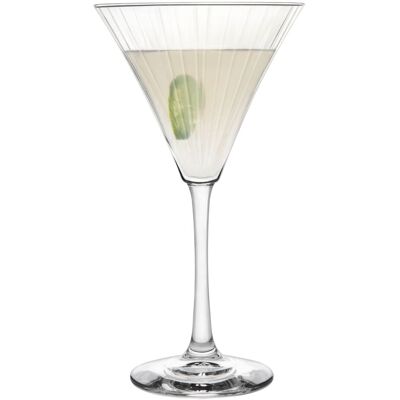 Libbey Martini Glas - Linear 12-delig - Cocktailglas Libbey Martini Glas - Linear 12-delig - Cocktailglas