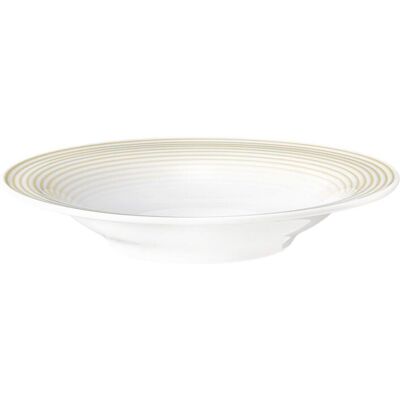 (6 stuks) SELTMANN WEIDEN Salade bord - Ø 190mm - Zandbeige Wit / Geel (6 stuks) SELTMANN WEIDEN Salade bord - Ø 190mm - Zandbeige Wit / Geel