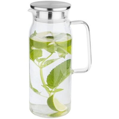 GGM Gastro (6 Stück) Saft-/Wasserkanne - 1,5 Liter - Deckel mit Sieb GGM Gastro (6 Stück) Saft-/Wasserkanne - 1,5 Liter - Deckel mit Sieb